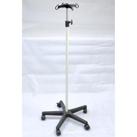 VARIABLE-HEIGHT WHEELED SERUM HOLDER