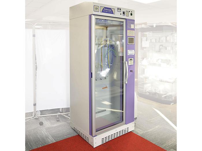 Used STORAGE CABINET FOR LABCAIRE SYSTEMS ENDOSCOPES