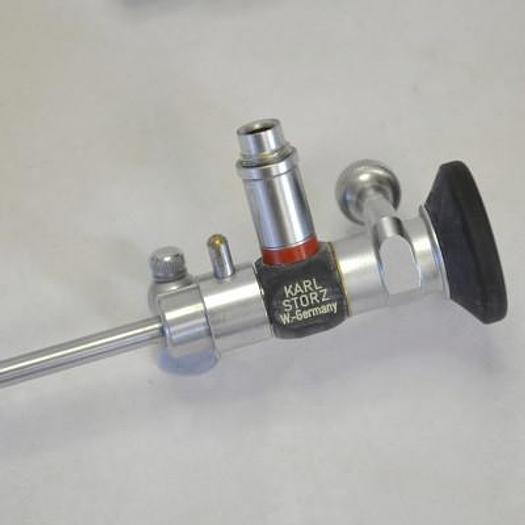 Used STORZ 27050E RESECTOR WITH 30 DEG OPTICS, LINER AND DIAGNIOSTIC LINER