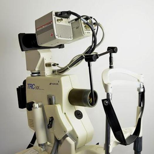 Used TOPCON TRC-50IX DIGITAL ANGIOGRAPH