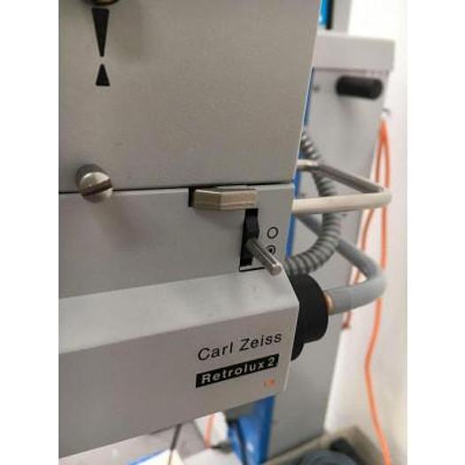 Used ZEISS OMPI CS OPHTHALMIC OPERATING MICROSCOPE WITH FOCUS ZOOM AND XY PEDAL CONTROLS