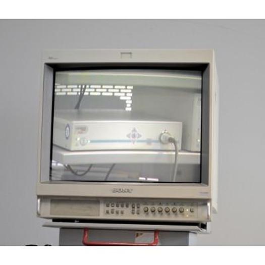 Used INTERVENTIONAL ENDOSCOPY COLUMN LEMKE GERMANY WITH 3CDD CAMERA, XENON SOURCE, ELECTRONIC INSUFFLATOR