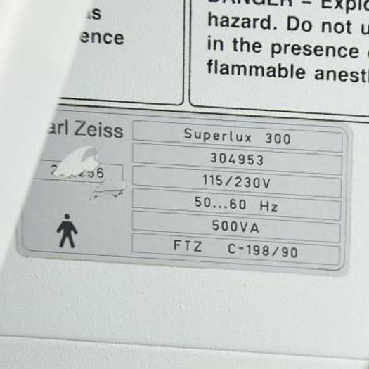 Used ZEISS NAG NC31 NEUROSURGERY MICROSCOPE WITH DOUBLE BINOCULARS