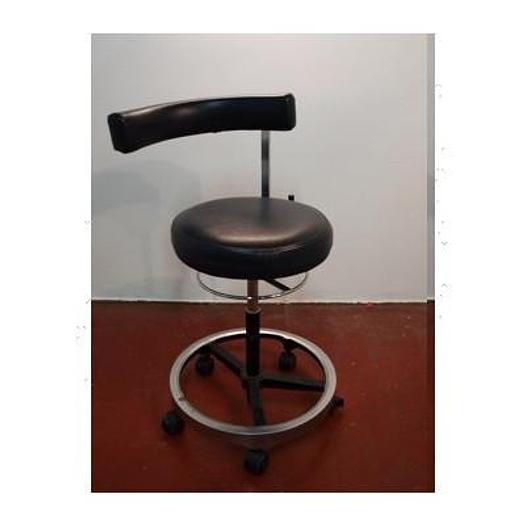 Used OPERATING STOOL WITH BACKREST AND VARIABLE POSITION
