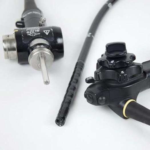 Used OLYMPUS GASTROSCOPY COLUMN WITH FLAT SCREEN 180 SERIES