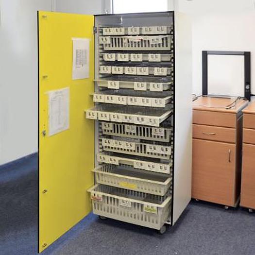 Used DRUG DISPENSING CABINET ON WHEELS