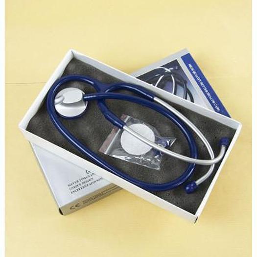 STETHOSCOPE SIMPLE PAVILLON FINITION ARGENTEE NICKELEE