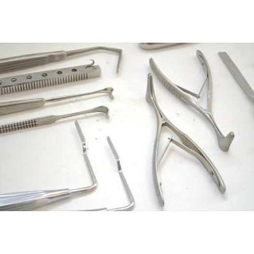 Used BOX WITH RINOPLASTY INSTRUMENTS