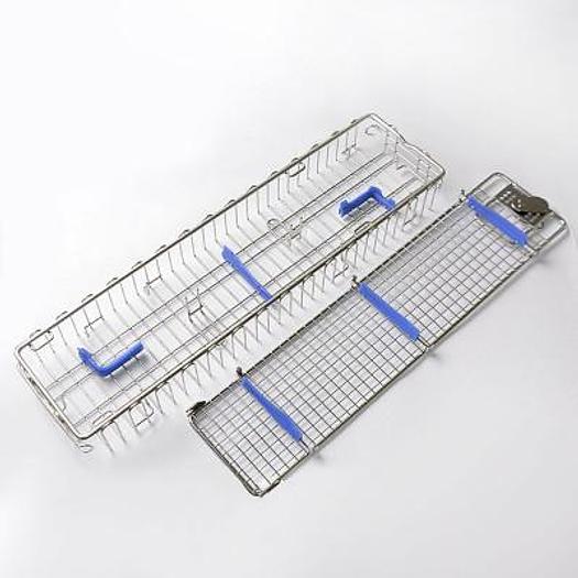 Used KARL STORZ CLEANING, STERILIZATION AND STORAGE BASKET FOR ENDOSCOPES