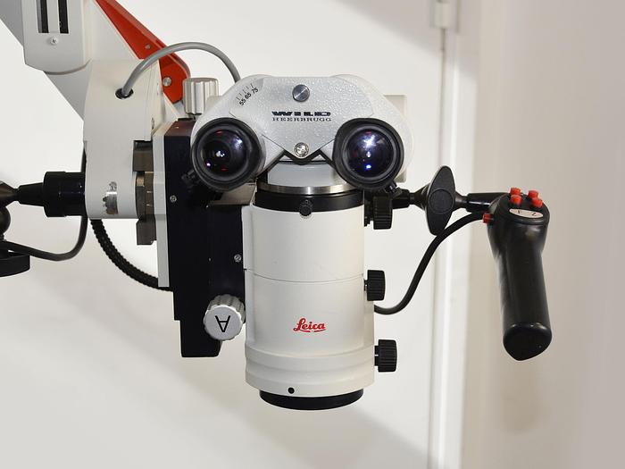 Used LEICA M500-N NEUROSURGICAL OPERATING MICROSCOPE