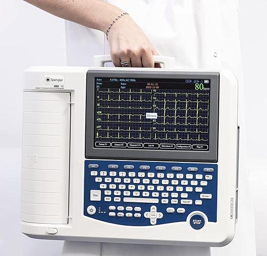 eCG 12 PISTES SPENGLER CARDIOMATE 12 AVEC LOGICIEL PC