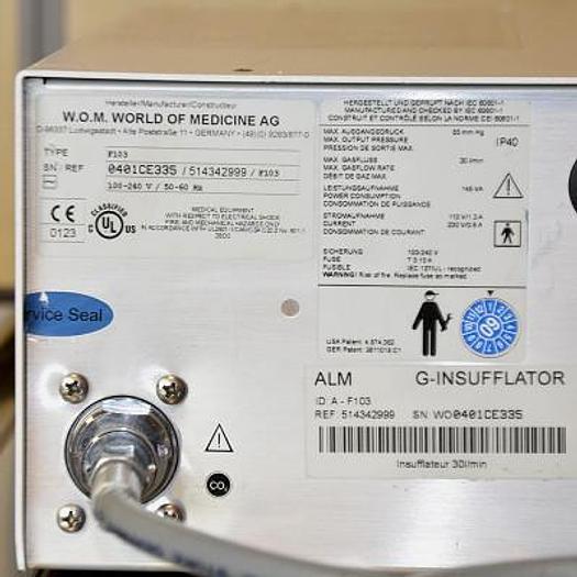 Used ALM ENDOSCOPY CO2 INSUFFLATOR