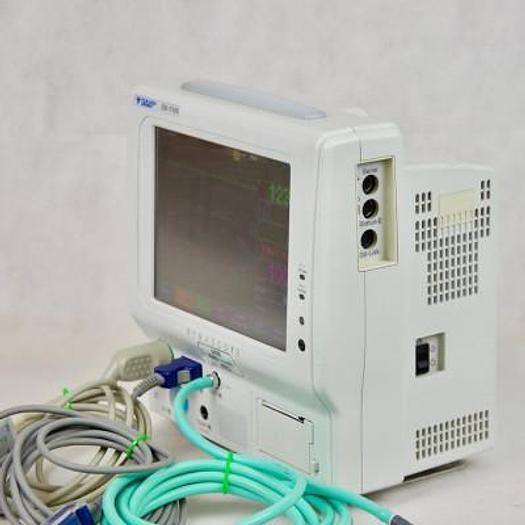 Used FUKUDA DS 7100 MULTIPARAMETER MONITOR (ECG PNI SPO2 FC)