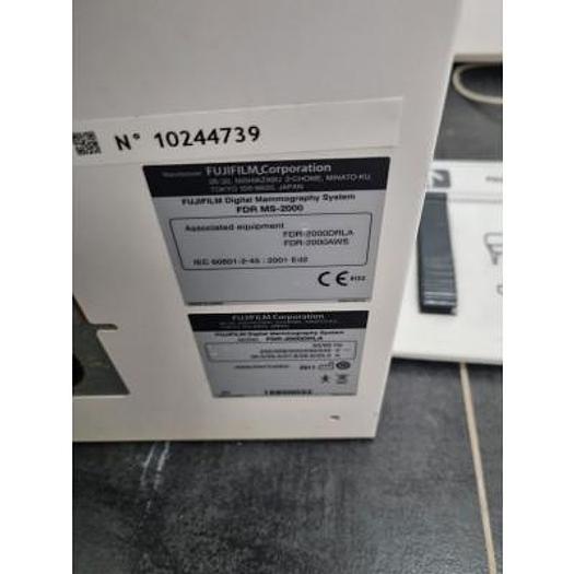Used FUJIFILM AMULET S DIGITAL MAMMOGRAPHY