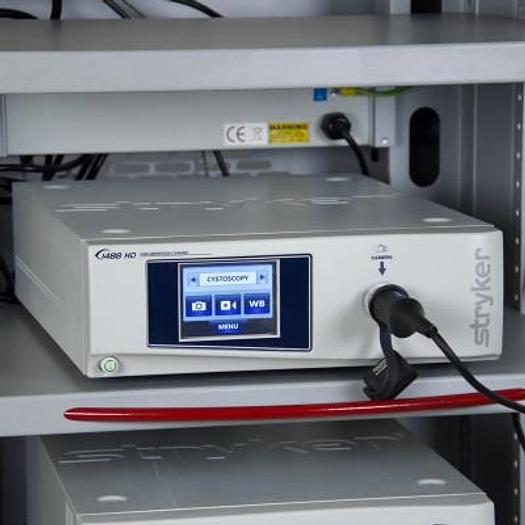 Used STRYKER ENDOSCOPY COLUMN WITH 26'' FLAT SCREEN