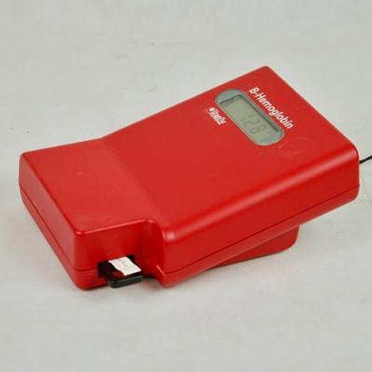Used HEMOCUE B-HEMOGLOBIN PORTABLE BLOOD ANALYZER