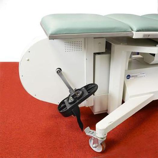 Used ECOGITO MEDICAL ELECTRIC EXAMINATION COUCH FOR ECHOCARDIOGRAPHY WITH CYCLE EXERCISE PROGRAM CONTROL BOX