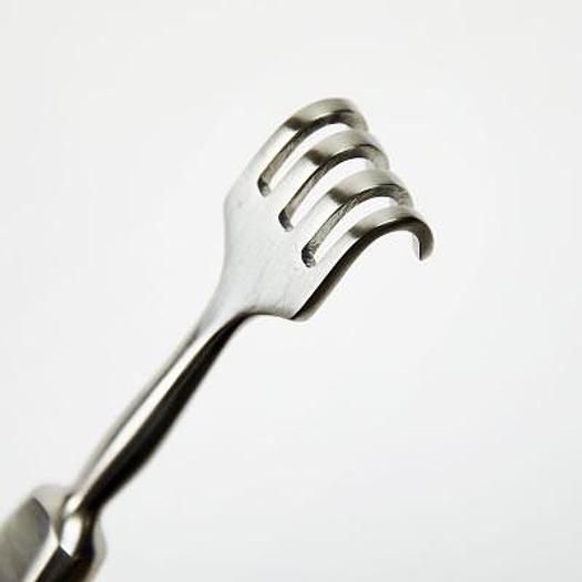 VOLHKMANN RETRACTOR 4 TEETH - 16CM