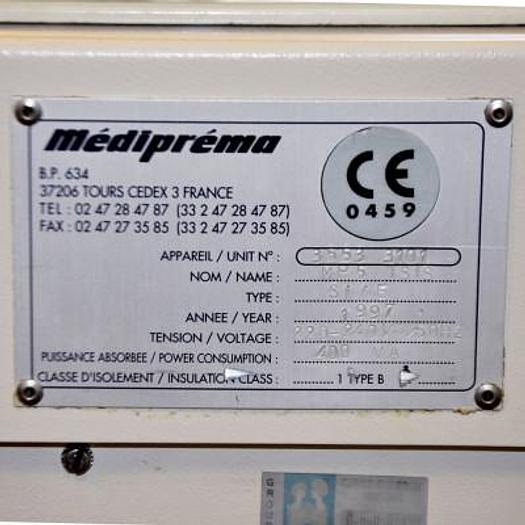 Used INCUBATOR MEDIPREMA MP5 ISIS YEAR 1997