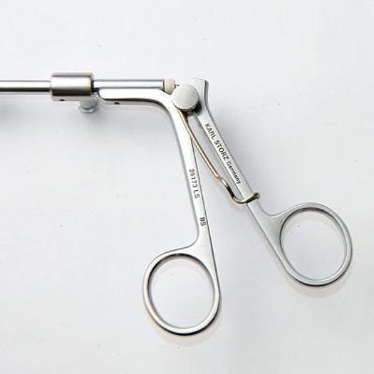 KARL STORZ 26173 LS THREAD GRAB PLIERS 2 MM DIAMETER CROCODILE SINGLE ACTION