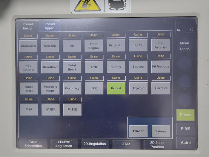 D'occasion ECHOGRAPHE TOSHIBA XARIO