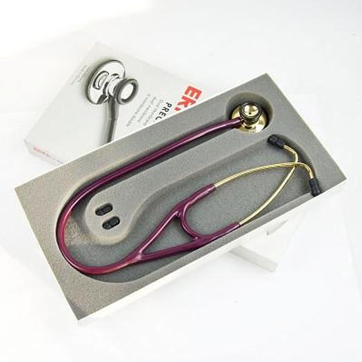 DOUBLE-HEADED STETHOSCOPE IN GOLD-PLATED BRASS
