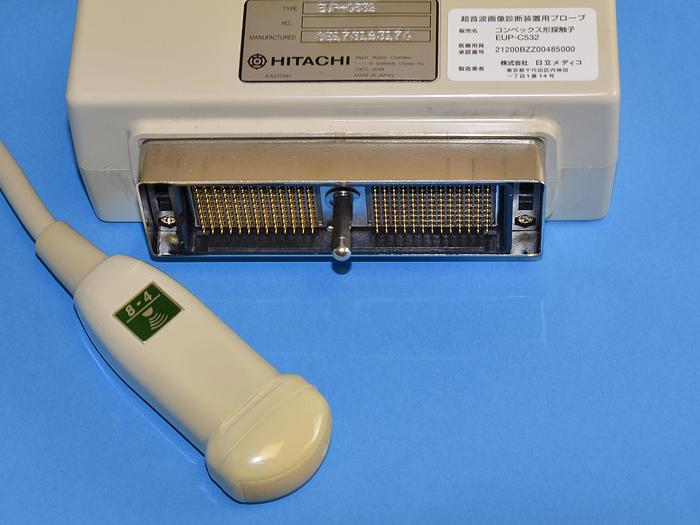 Used HITACHI MINI-CONVEX PROBE EUP-C532