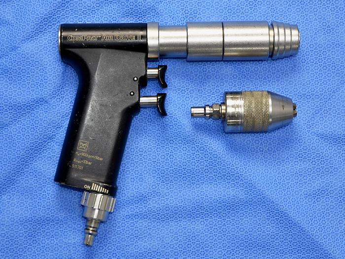 Used COMPACT AIR DRIVE 2 PNEUMATIC SURGICAL MOTOR