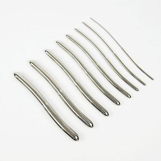 DOUBLE HEGAR CANDLES STAINLESS STEEL 8 PIECES 20CM