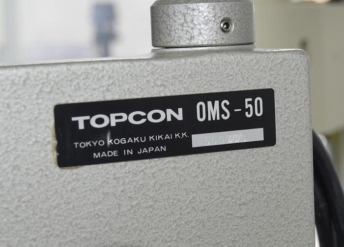 Used TOPCON OMS 50 OPERATING MICROSCOPE WITH SLIT LAMP