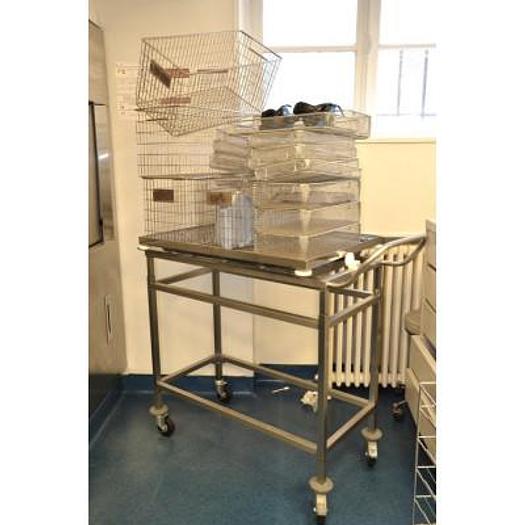 Used AUTOCLAVE SMI STERIMATIC TYPE STE8322 S/N 11876, DOUBLE DOOR 6 BASKETS,