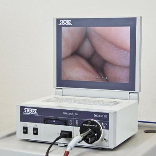 Used KARL STORZ PORTABLE ENDOSCOPY COLUMN TELEPACK MODEL