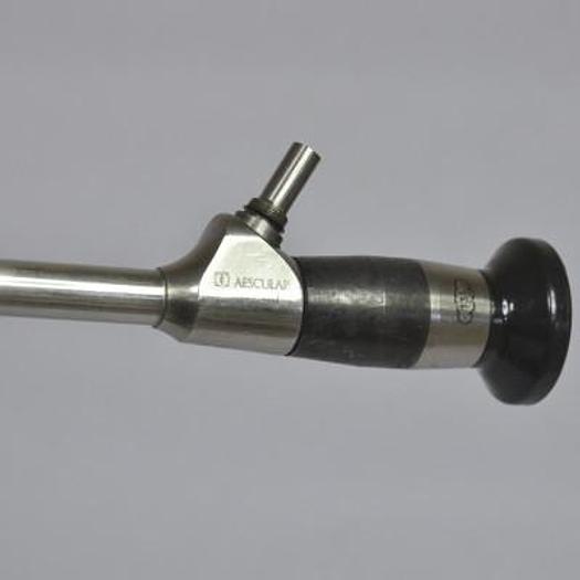 Used AESCULAP 10MM 0 DEG C2221 LAPAROSCOPIC SURGERY OPTICS