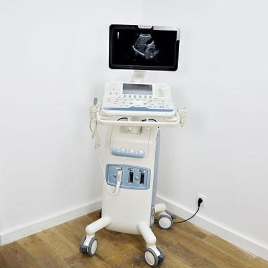 Used ESAOTE MYLAB SIX ULTRASOUND SCANNER WITH CONVEX PROBE