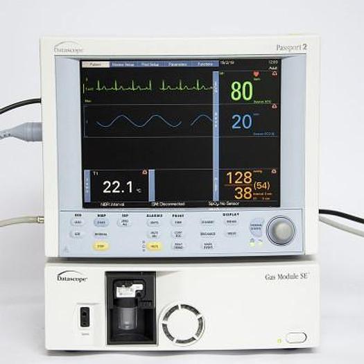 Used ANESTHESIA MONITOR DATASCOPE PASSPORT 2