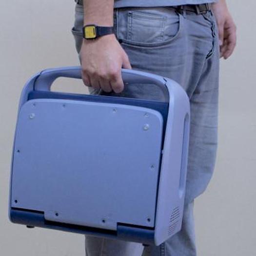 Used ACUSON SIEMENS CYPRESS COLOR PORTABLE ECHOCARDIOGRAPH WITH CART