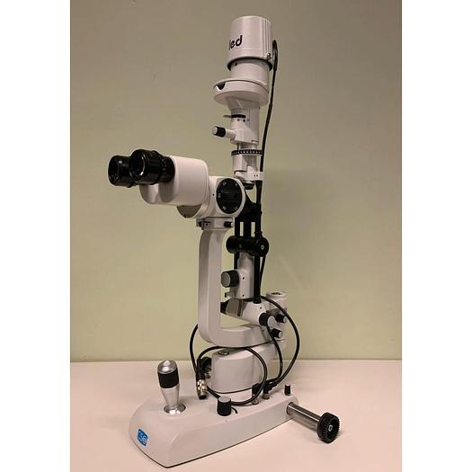 D'occasion LAMPE A FENTE CSO SL 9900 5X DIGITALE, LED avec camera/beamsplitter HR DIGITAL VISION