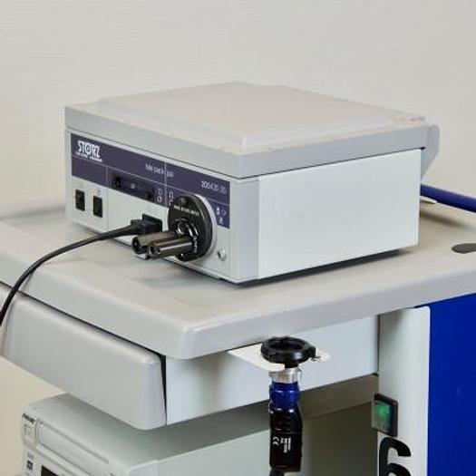 Used KARL STORZ PORTABLE ENDOSCOPY COLUMN TELEPACK MODEL