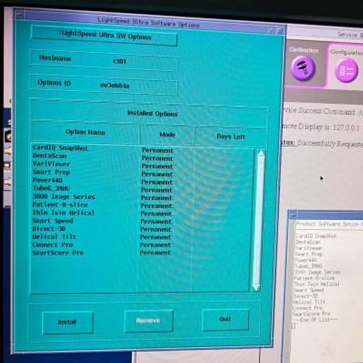 Used LIGHTSPEED GENERAL ELECTRIC SCANNER - 8 STRIPS