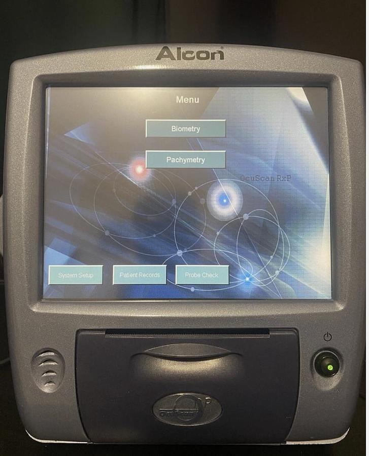 D'occasion Alcon OcuScan Biometer Pachymeter A-Scan Ophthalmic Ultrasound System 