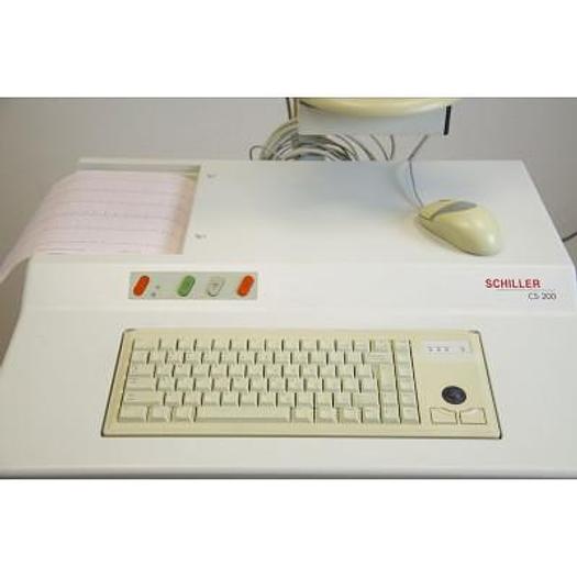Used STRESS AND REST ECG SCHILLER CARDIOVIT CS 200