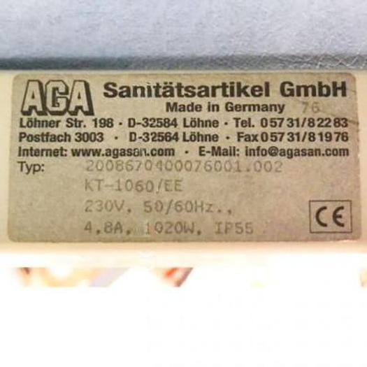 Used AGA KT-1060EE STANDING TABLE FOR CARDIOLOGY AND REHABILITATION