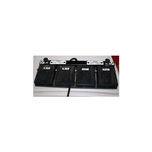 Used NUO MOTORIZED EXAMINATION COUCH WITH PEDALS AND REMOTE CONTROL