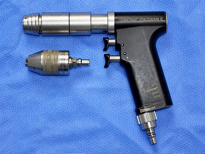 Used COMPACT AIR DRIVE 2 PNEUMATIC SURGICAL MOTOR