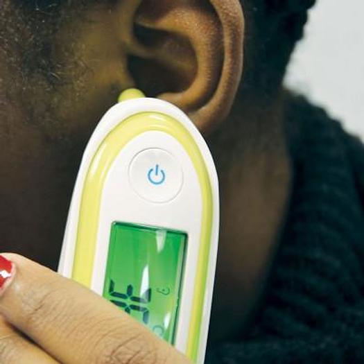 Used INFRARED FOREHEAD AND EAR THERMOMETER FOR BABY