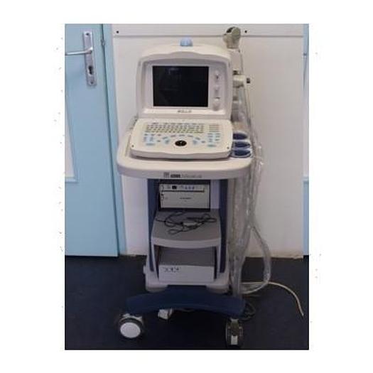 Used PORTABLE ULTRASOUND SCANNER AV REPROGRAPHE & CHARIOT-MOD DP1100 PLUS