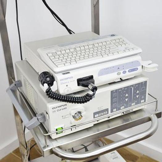 Used OLYMPUS 165 SERIES GASTROSCOPY COLUMN