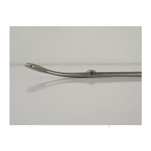 Used LONG NOSE PLIERS 25 CM CURVED STAINLESS STEEL FRANCE