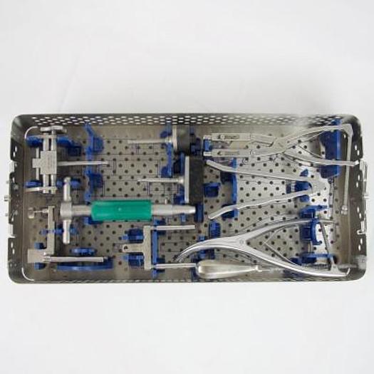 Used TOTAL KNEE PROSTHESIS SET OF 5 BOXES BRAND C2F