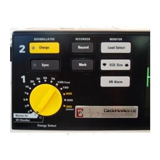 Used DEFIBRILATOR CODE MASTER XL AV SCOPE, RECORDER, SYNCHRO